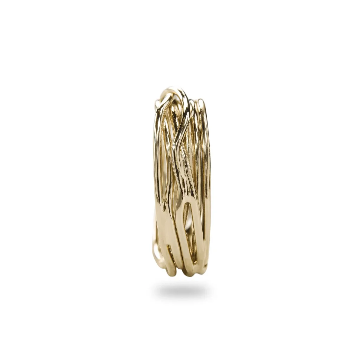Anello Filodellavita Classic 7 fili in Oro Giallo - immagine 2